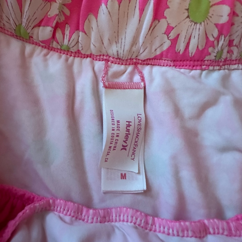 LoveShackFancy x Hurley Paisley Tiered Mini Skirt - Picture 4 of 5